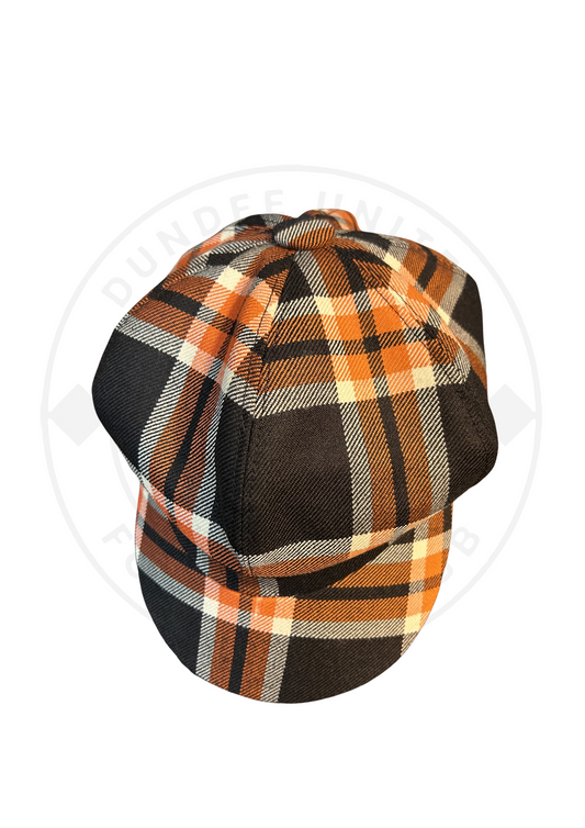 Dundee United FC Official Tartan Ladies Bakerboy Hat - One Size